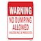 Signmission Safety Sign, 12 in Height, Aluminum, 18 in Length, 24677 A-1218-24677 - alternate 1